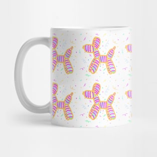 Balloon Dog Party (Orange) Mug